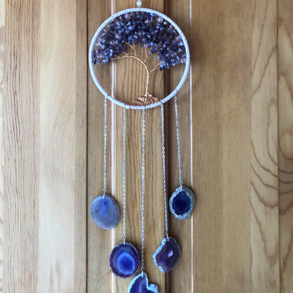 Amethyst Tree of Life Wall Hanging